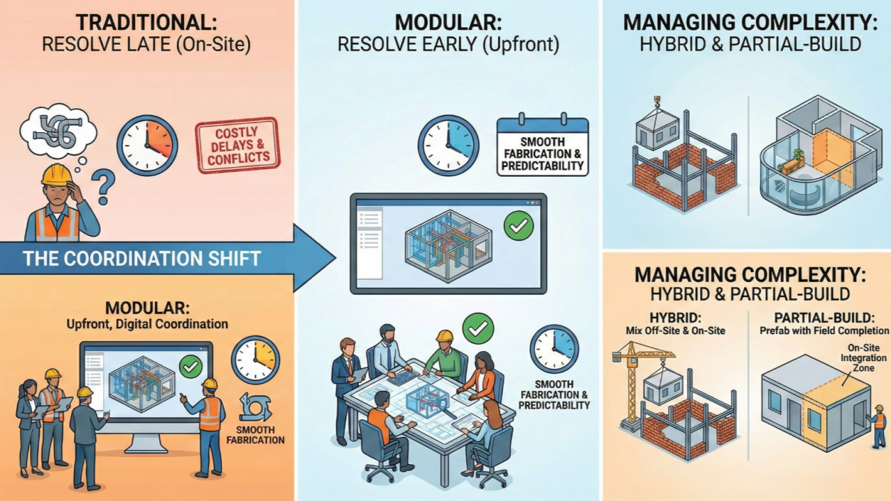 Managing Non-Typical Conditions in Modular Construction